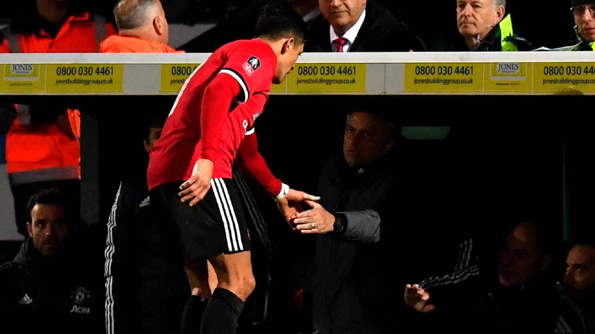 2018-01-27 Alexis Sanchez Mourinho