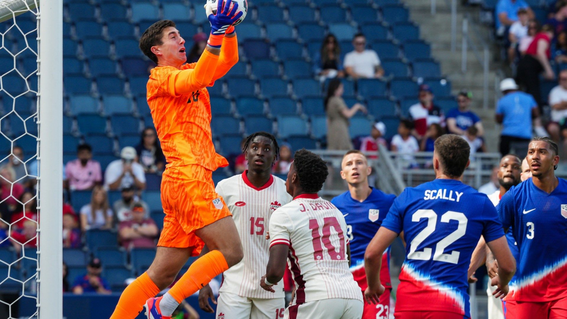 Schulte USMNT Canada 2024