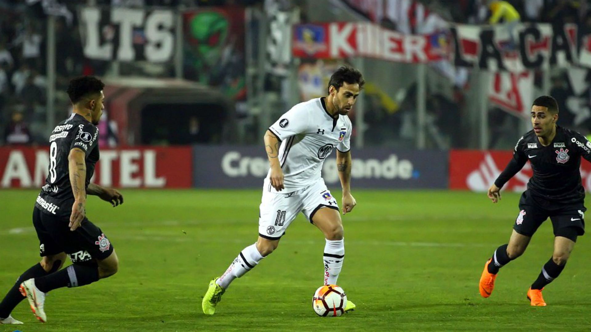 Jorge Valdivia Colo Colo Corinthians 08082018