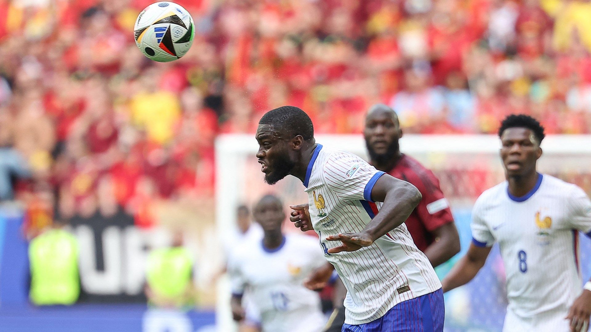 Dayot Upamecano France Belgium Euro 2024