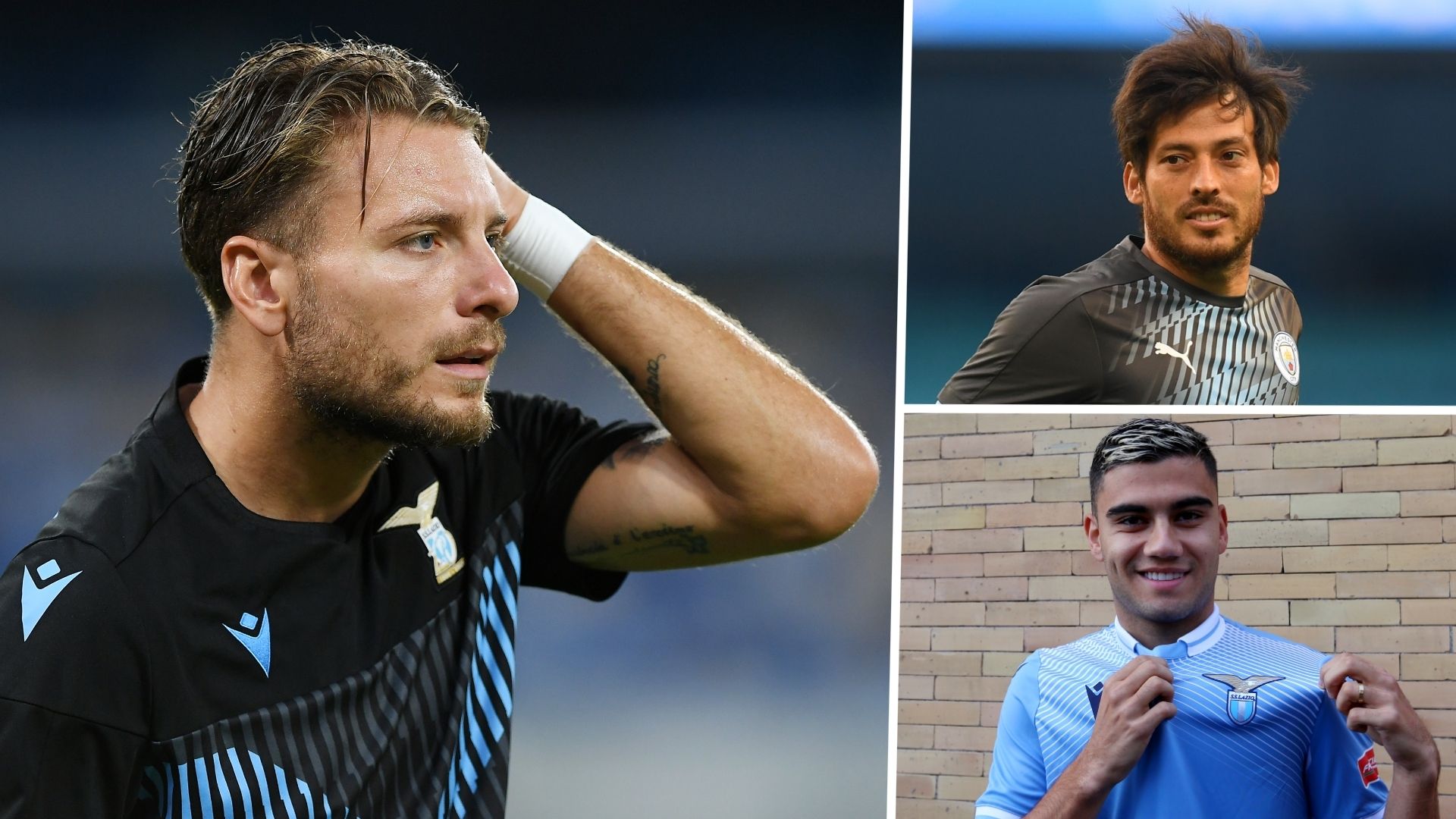 Ciro Immobile David Silva Andreas Pereira Lazio GFX