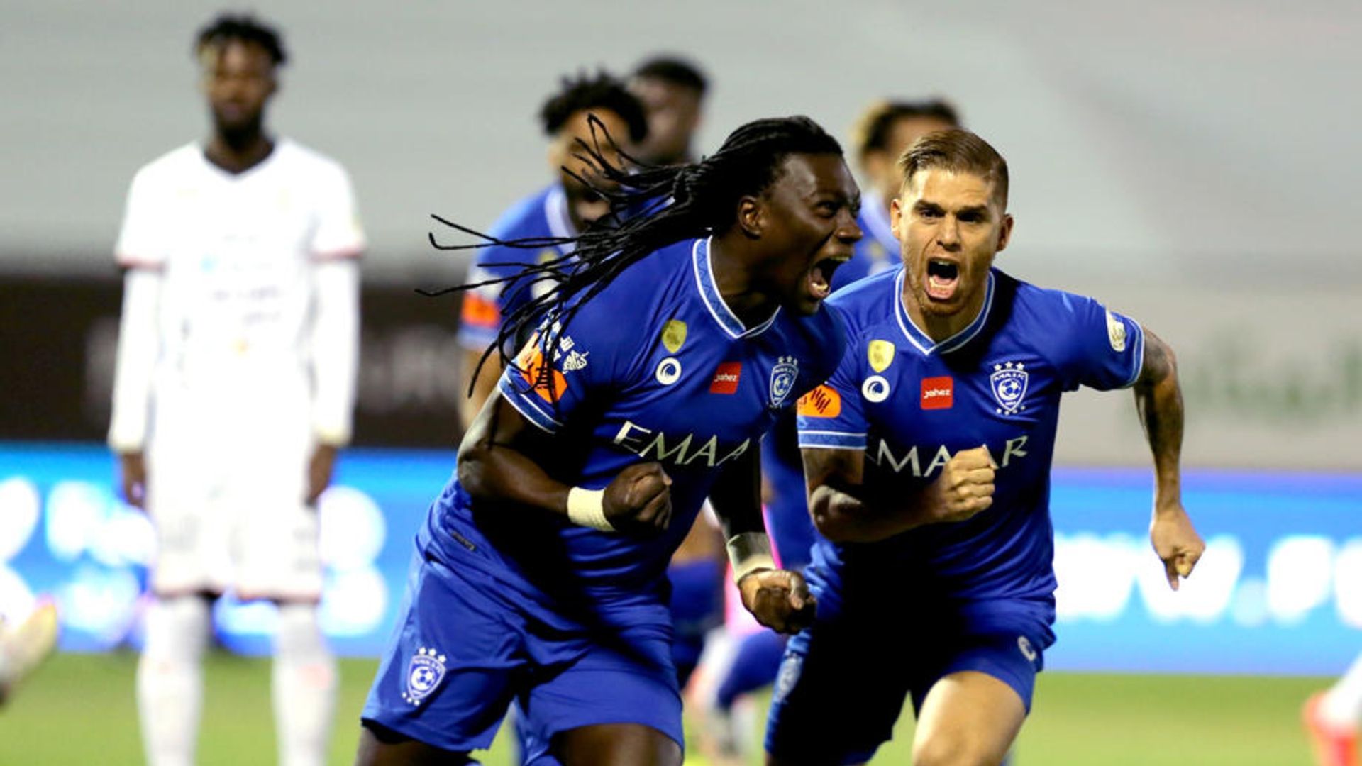 Bafetimbi Gomis Al Hilal Al Shabab SPL 7 May 2021