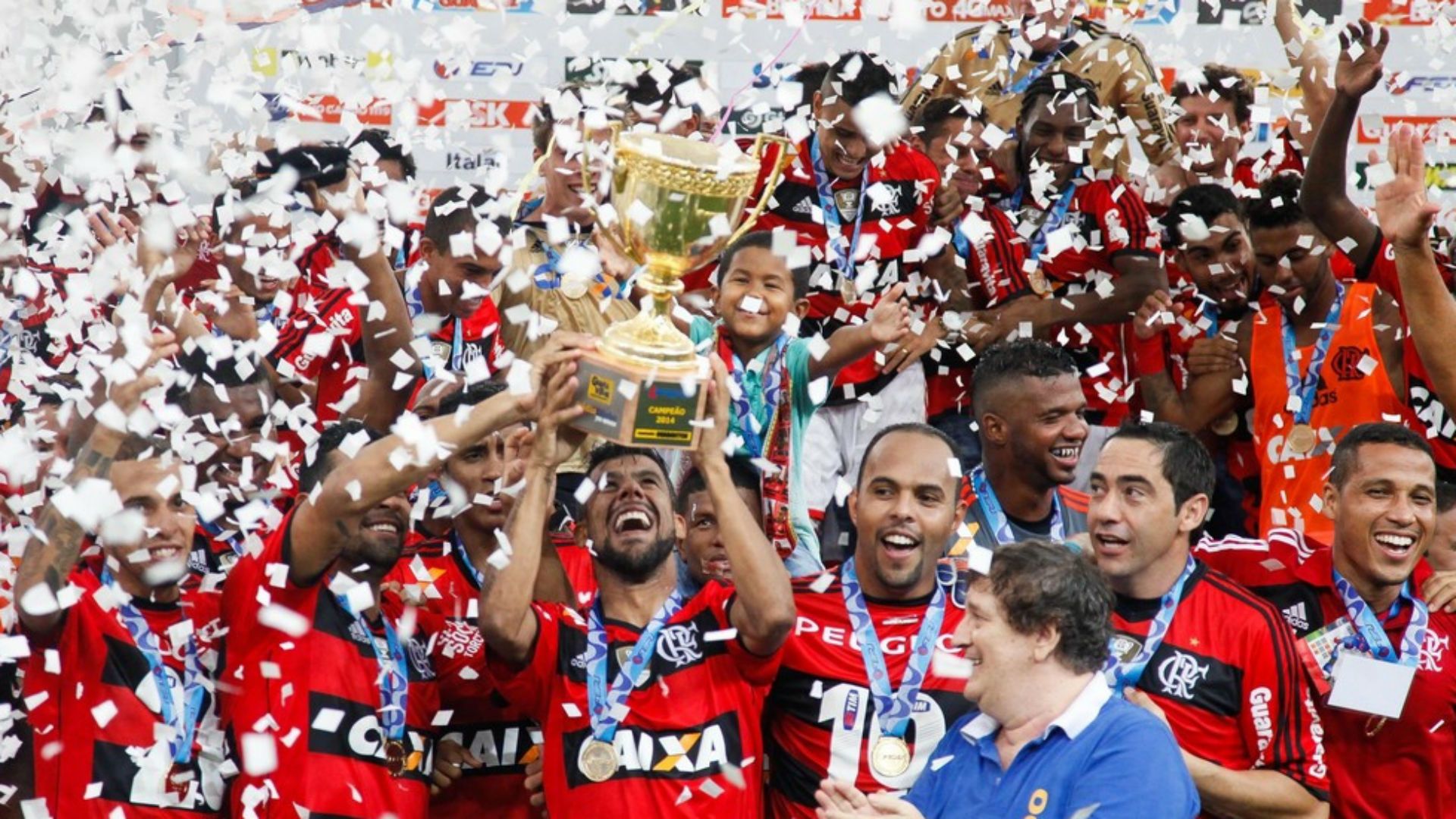 Flamengo Campeão Carioca 2014 26 01 2017