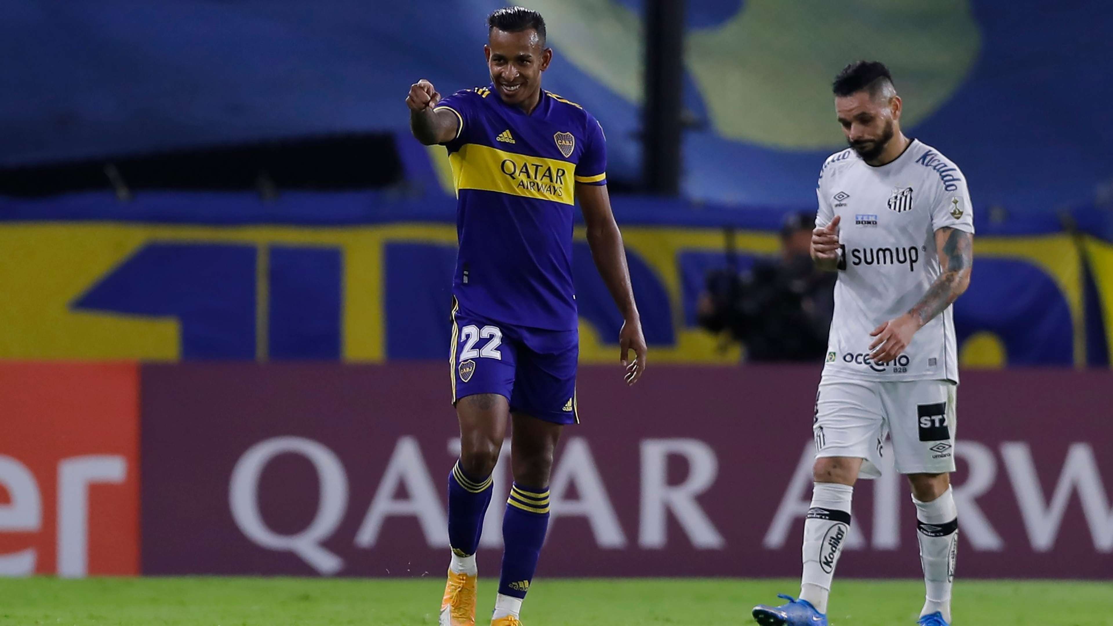Villa Boca Santos Fecha 2 Grupo B Copa Libertadores 2021