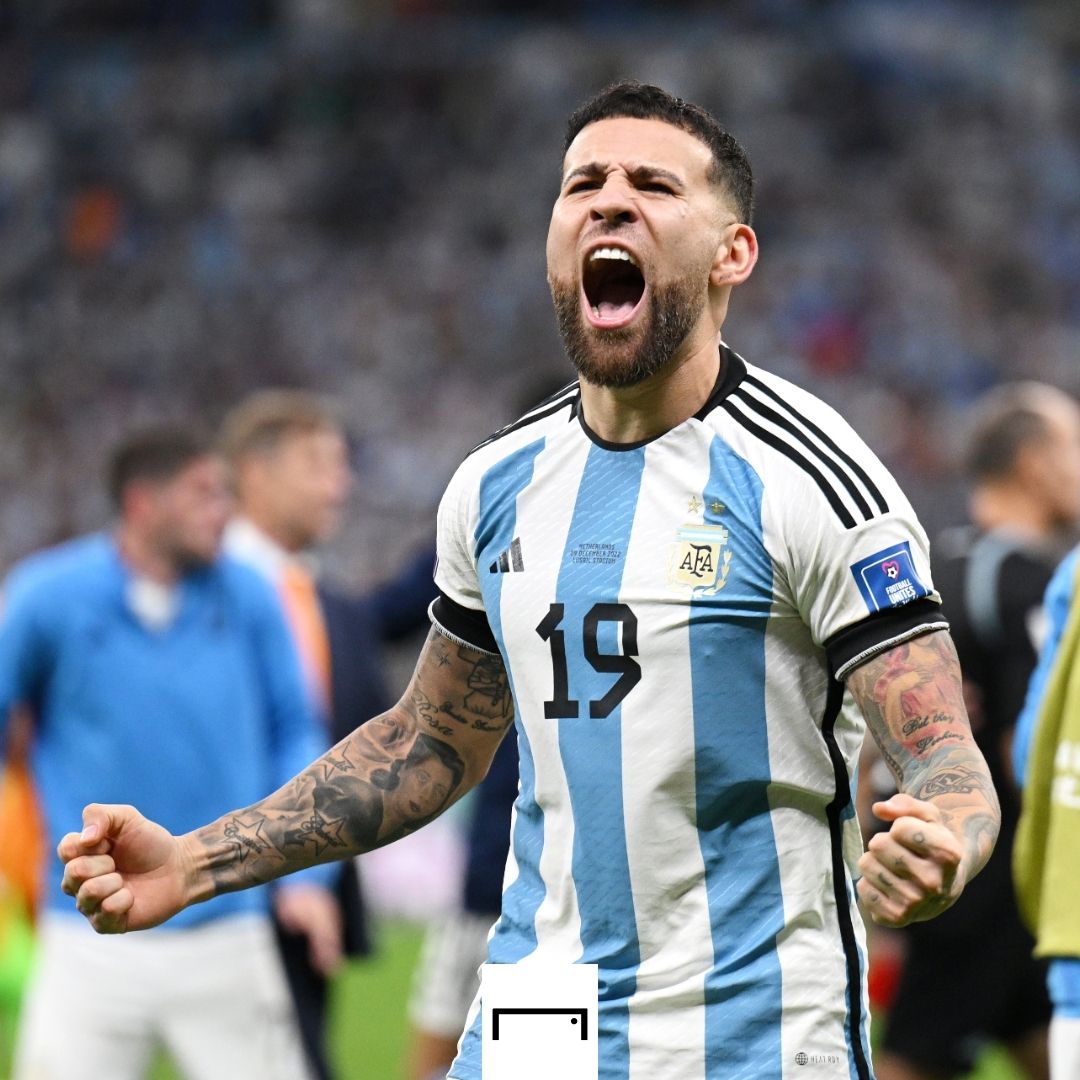 Nicolas Otamendi Argentina 2022 World Cup GFX