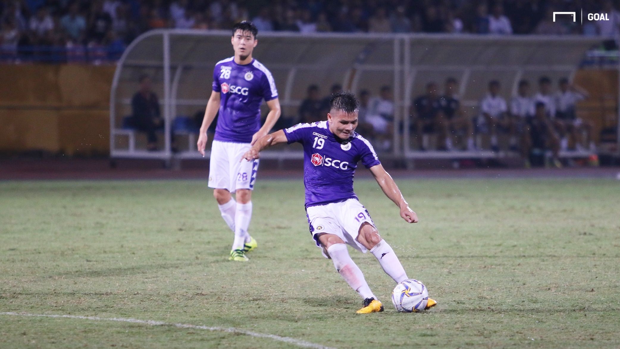 Nguyen Quang Hai Ha Noi FC vs Altyn Asyr AFC Cup 2019 Inter-zone Semi-Finals