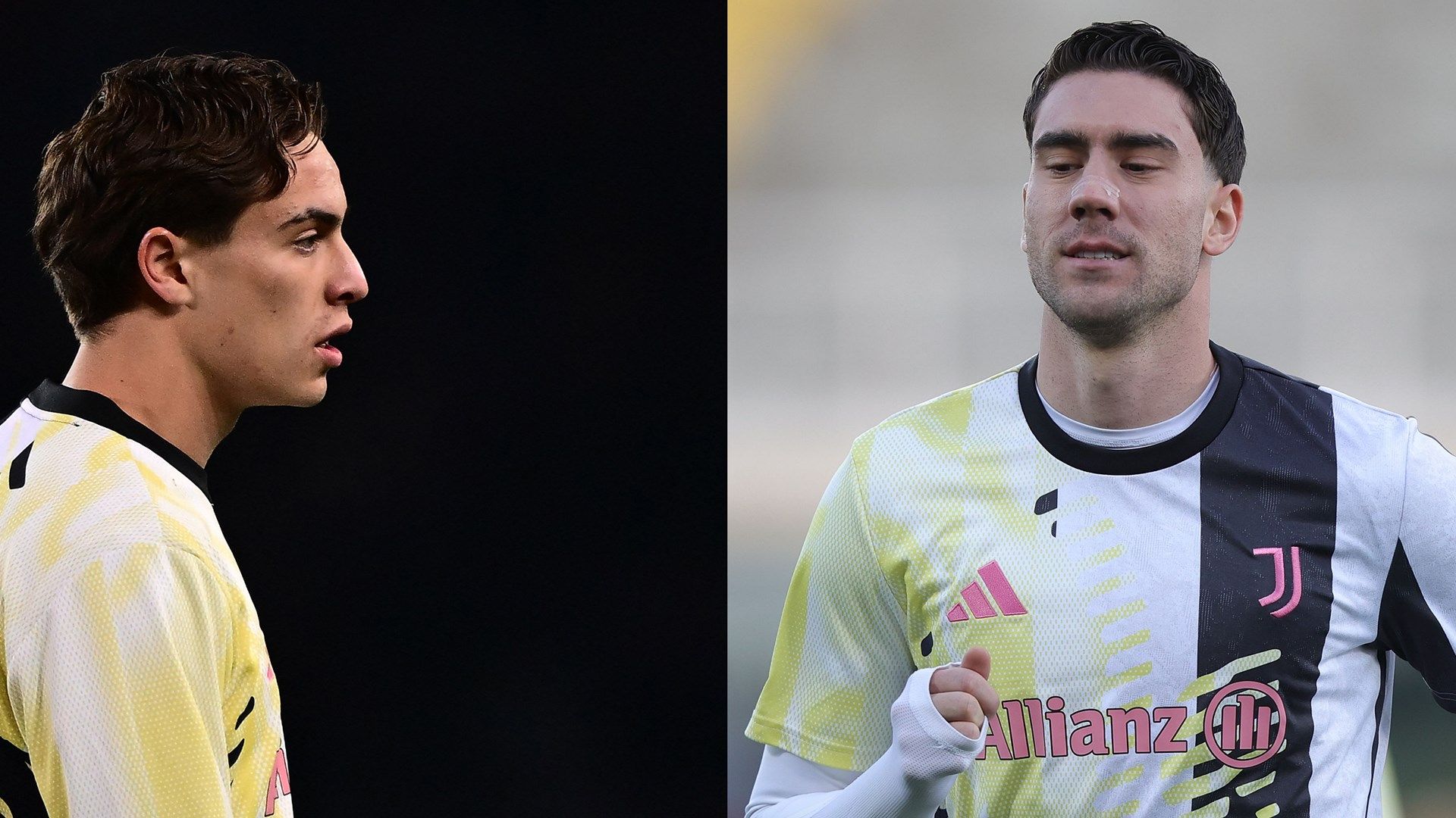 MIX Kenan Yildiz Dusan Vlahovic Juventus