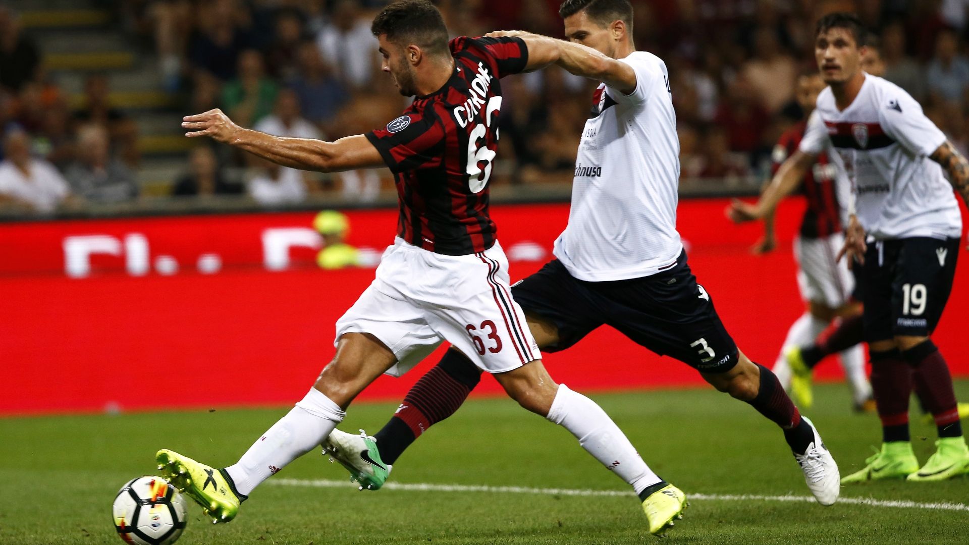 Cutrone Milan Cagliari Serie A