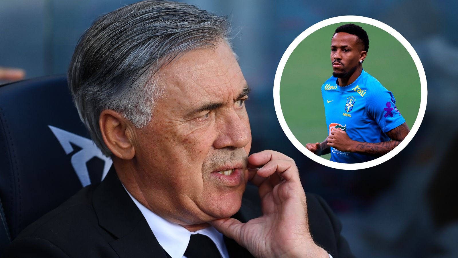 Eder Militao, Carlo Ancelotti GFX