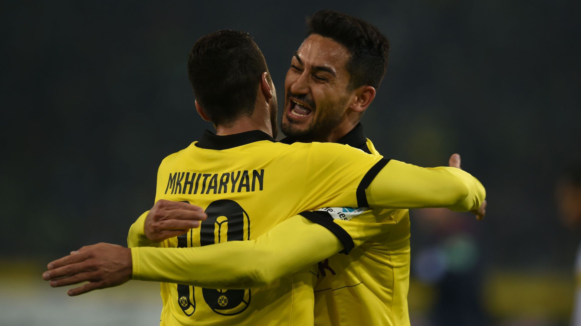 Henrikh Mkhitaryan Ilkay Guendogan Borussia Dortmund