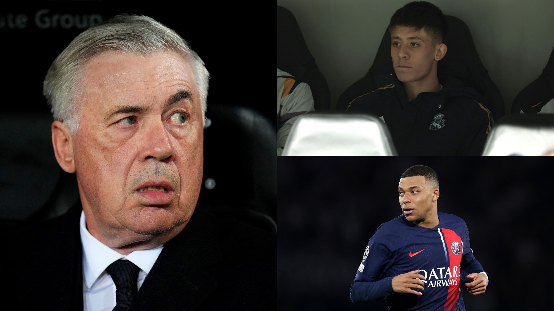 Ancelotti - Arda - Mbappe