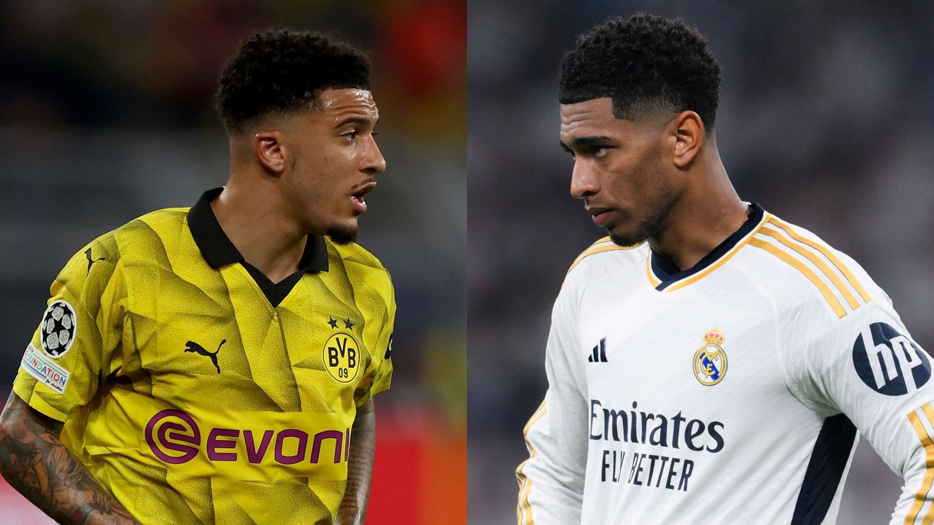 Jadon Sancho Dortmund Jude Bellingham Real Madrid