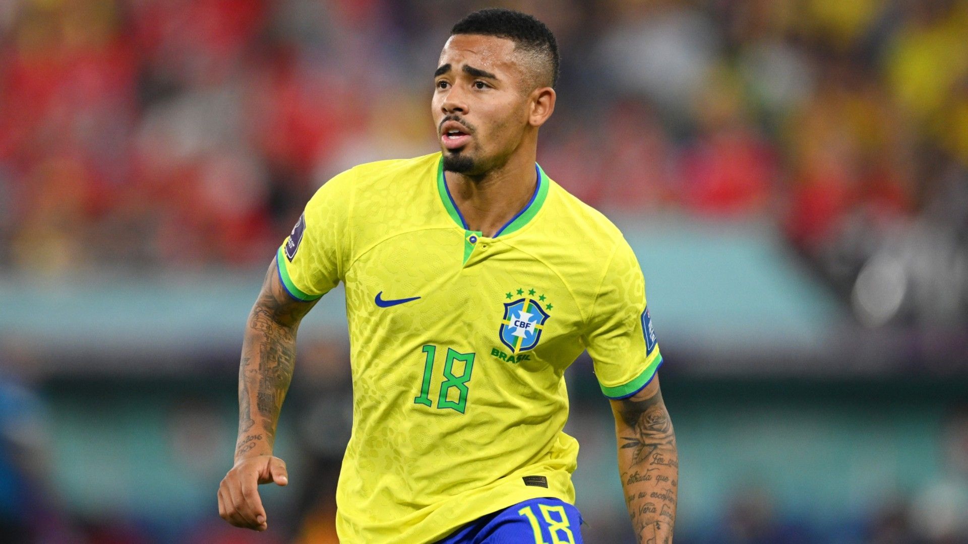 Gabriel Jesus Brazil 2022
