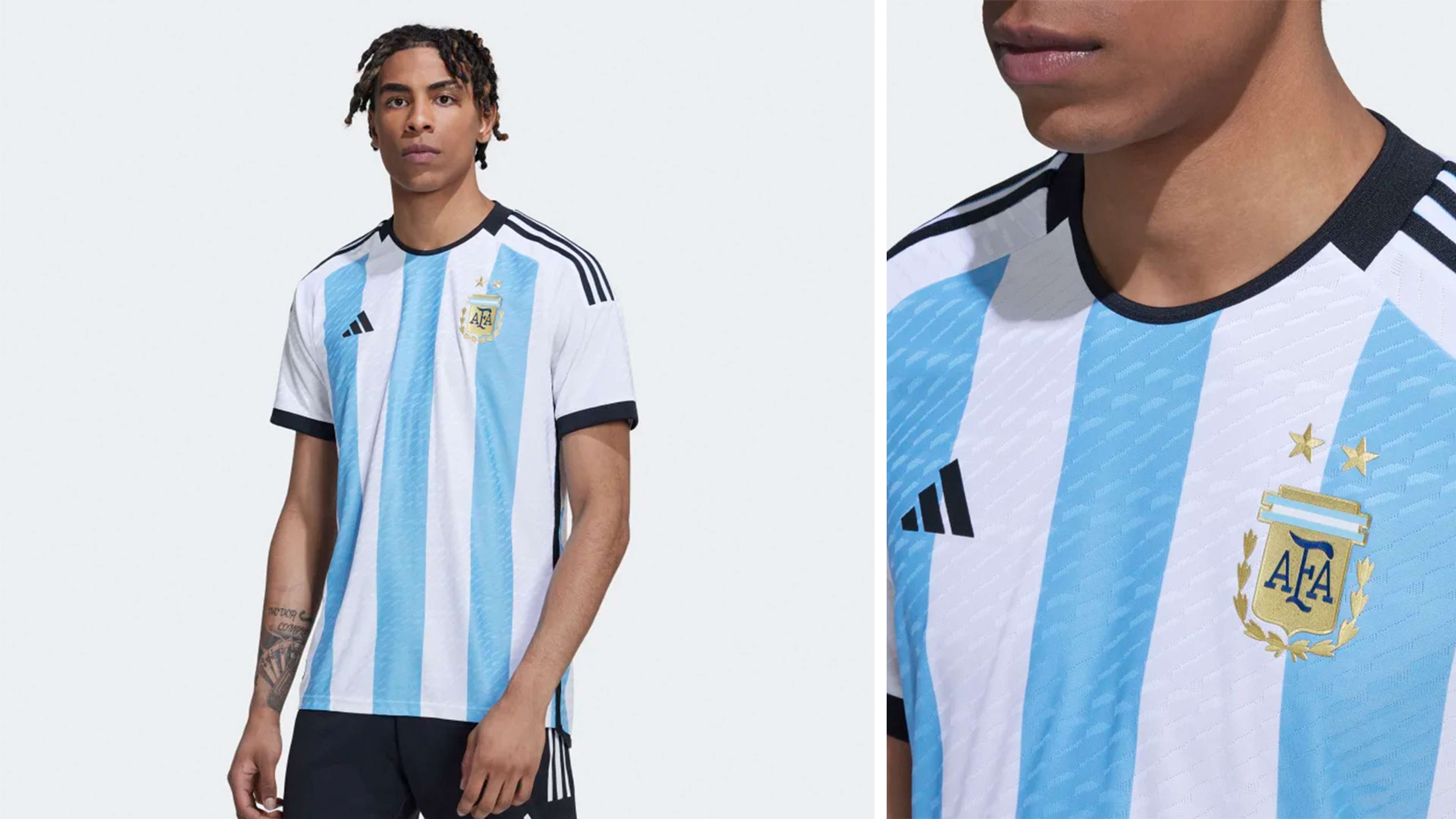 Argentina 22 World Cup Mens Jersey