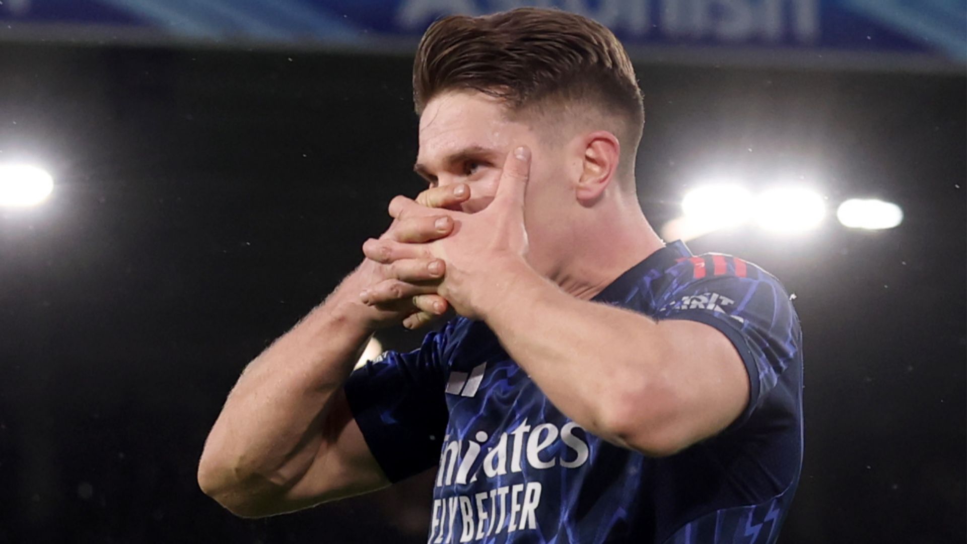 Viktor Gyokeres celebration Arsenal goal 2025-26