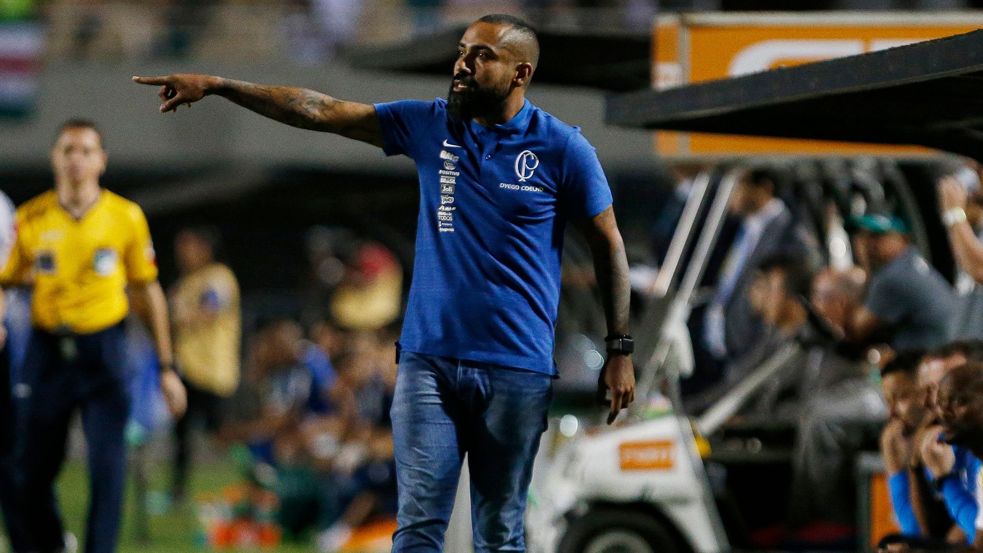 Dyego Coelho Palmeiras Corinthians Brasileirão 09112019