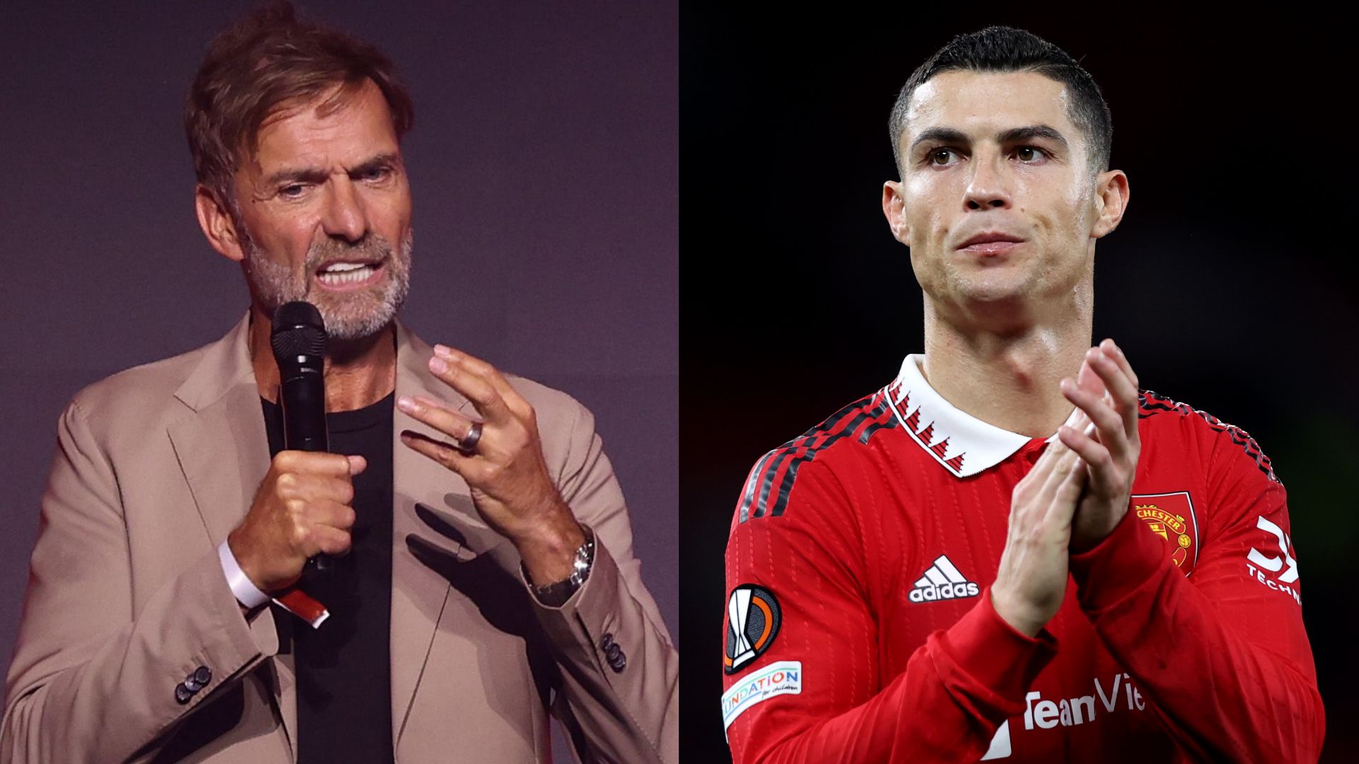 Jurgen Klopp Cristiano Ronaldo