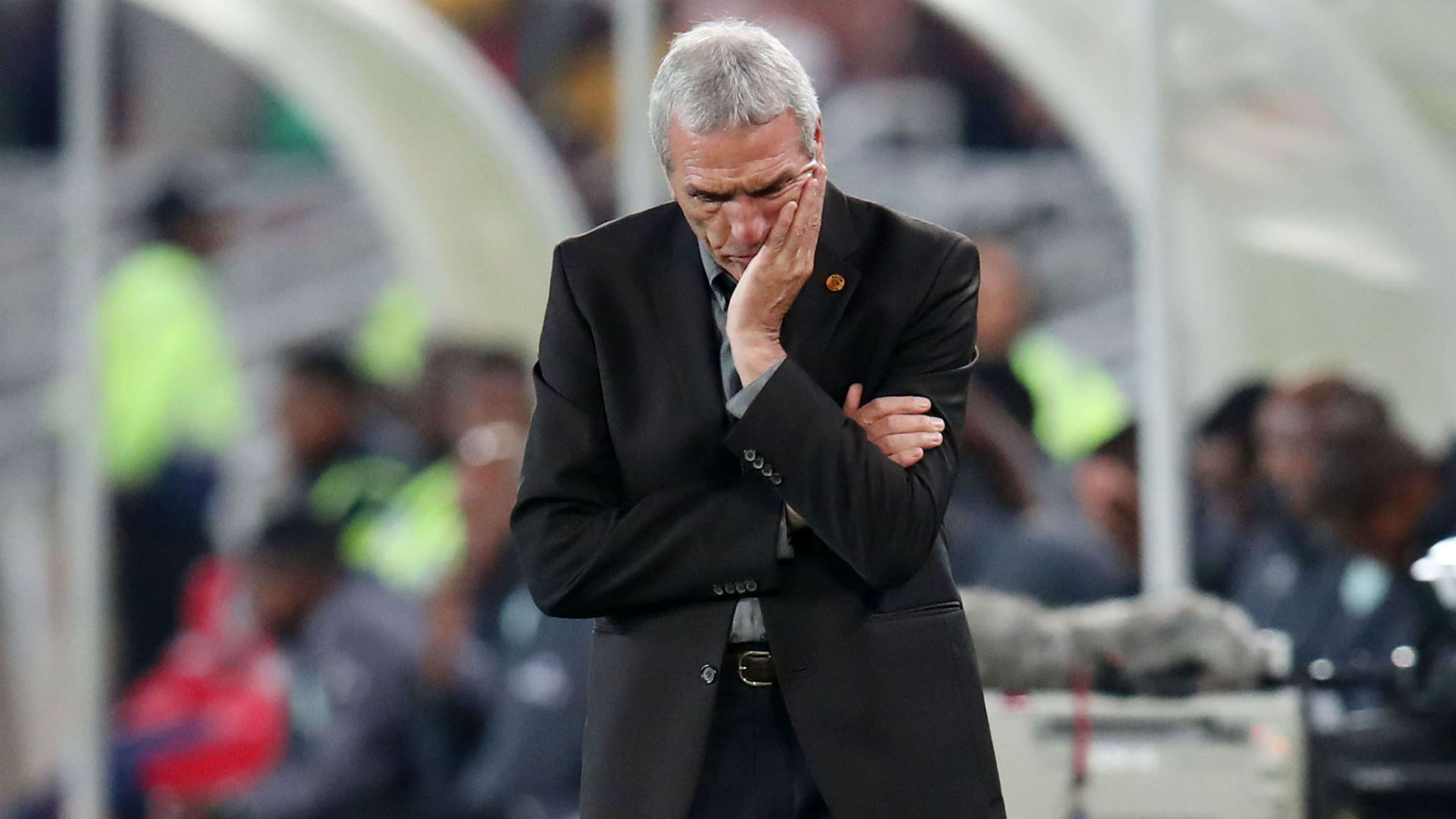 Kaizer Chiefs coach Ernst Middendorp, April 2019