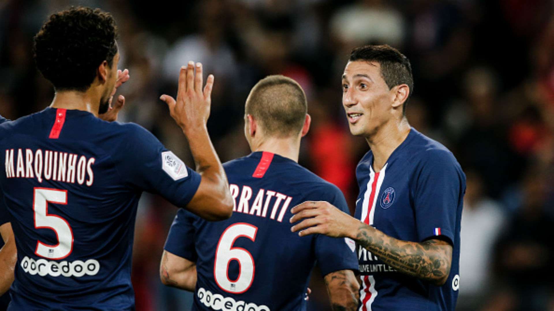 Marquinhos Verratti Di Maria