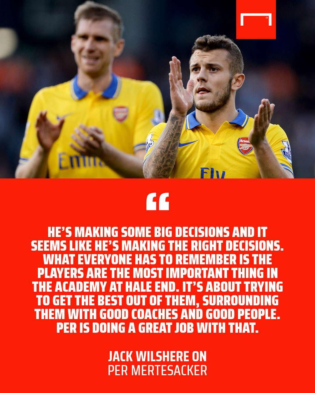 Wilshere Mertesacker