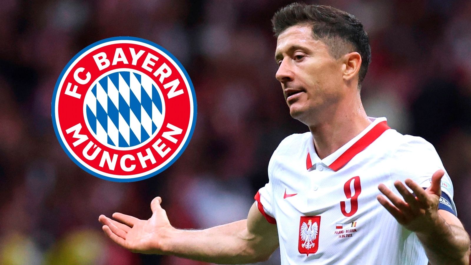 ONLY GERMANY GFX Robert Lewandowski Bayern