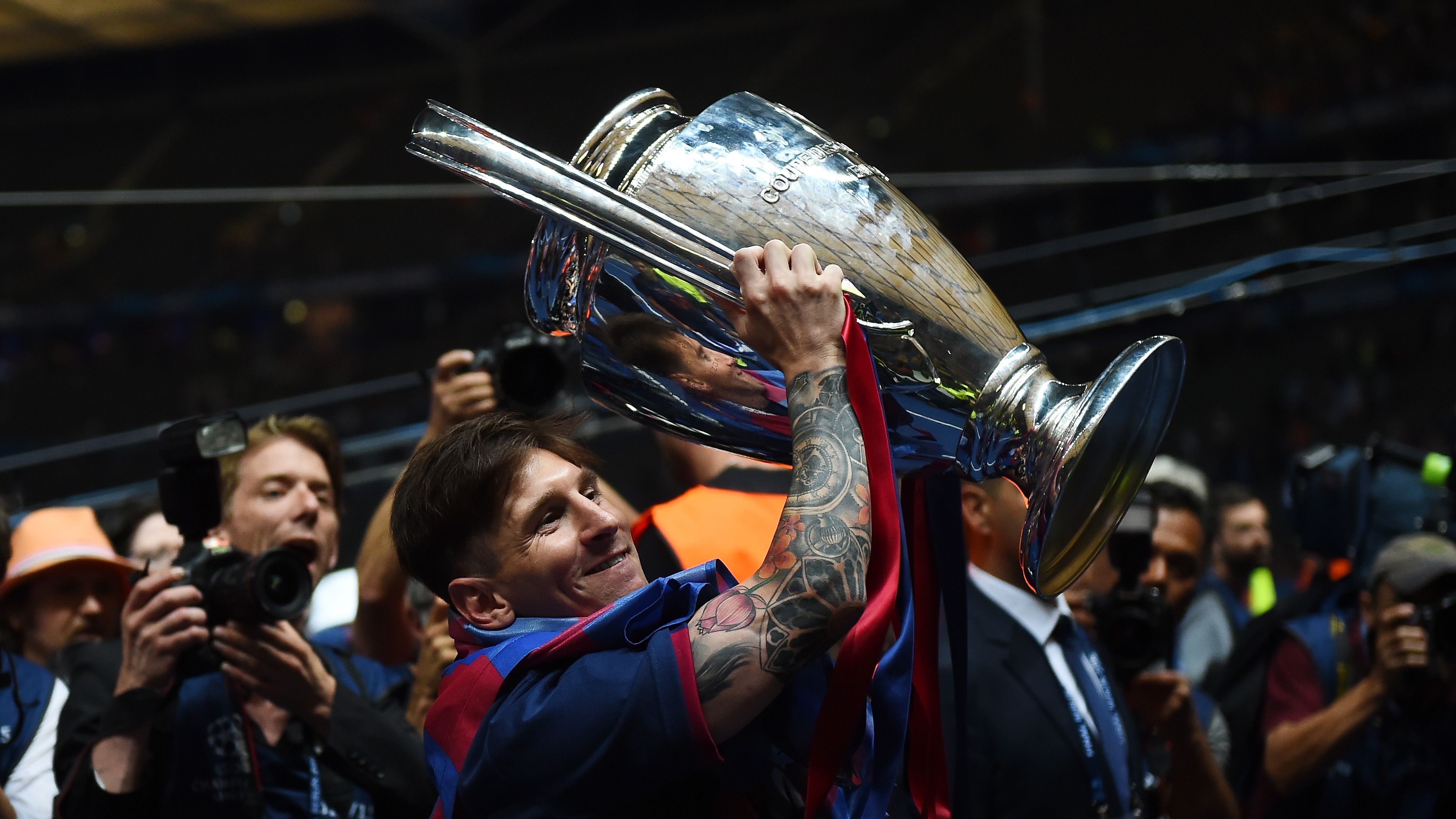 Lionel Messi Barcelona Champions League