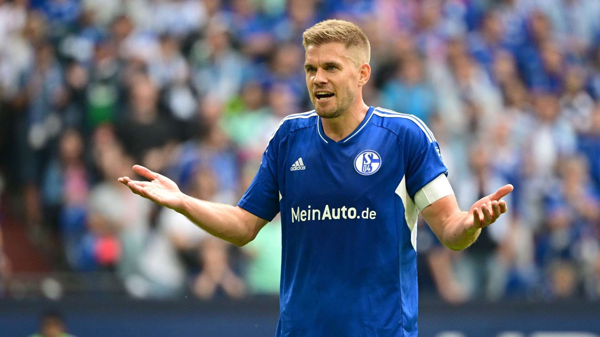 Schalke's German forward Simon Terodde