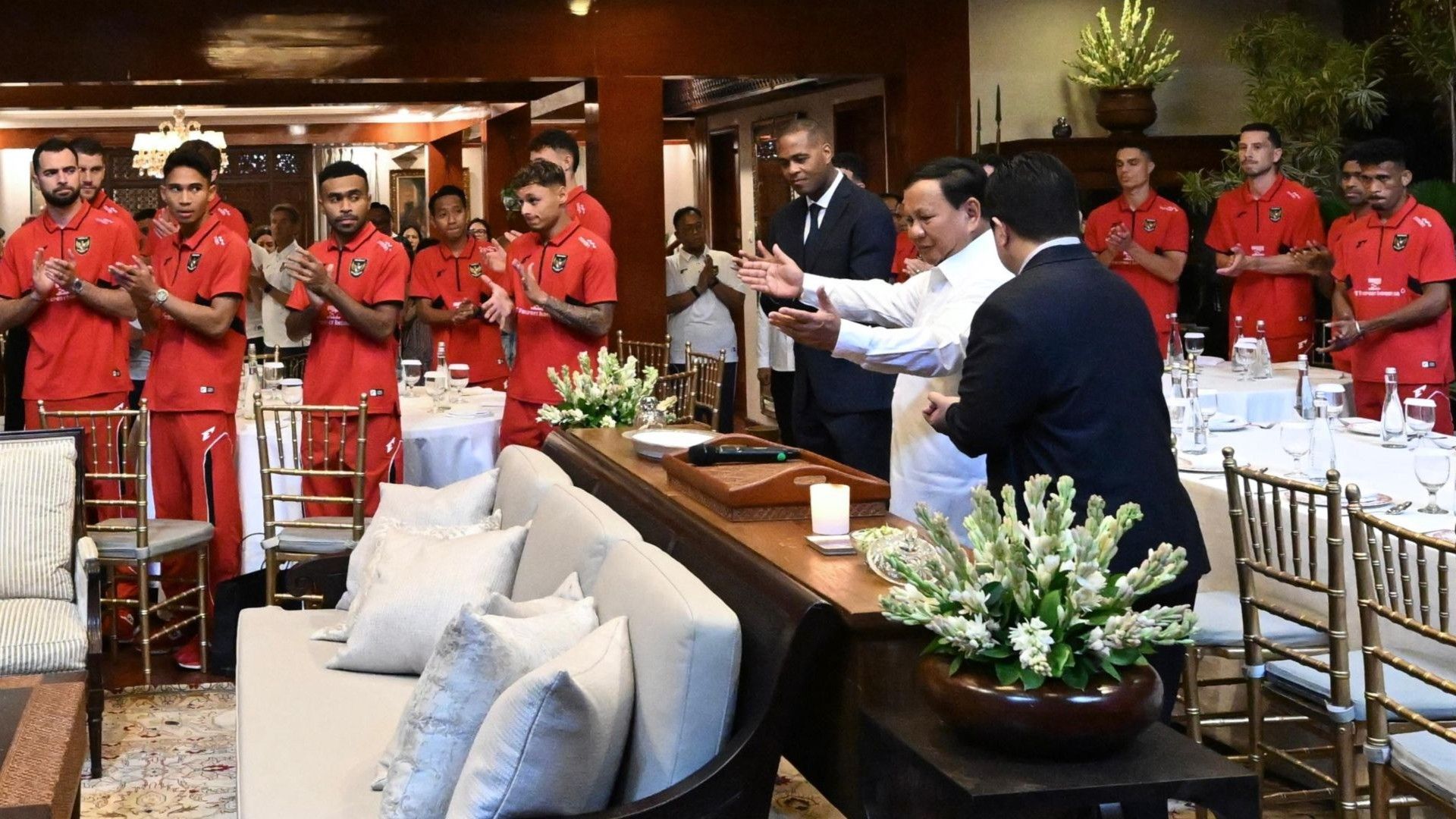 Timnas Indonesia & Presiden RI Prabowo Subianto