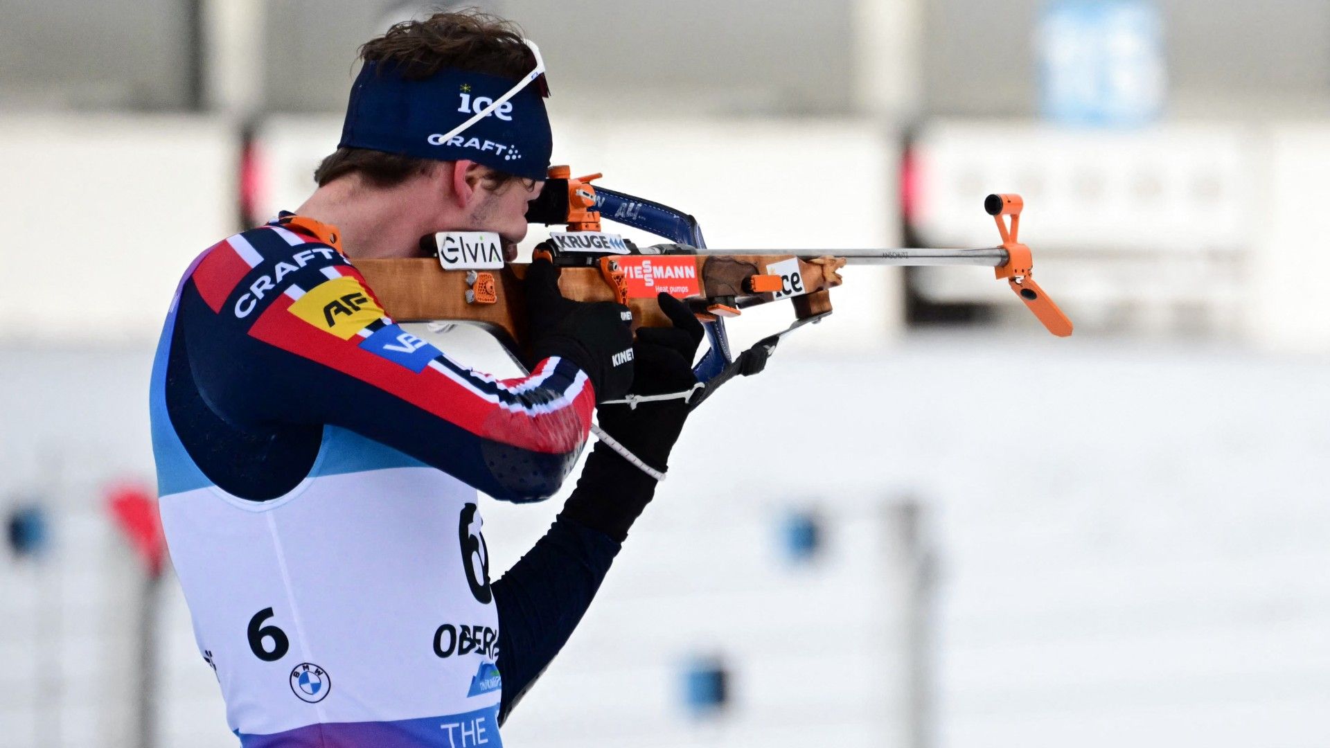 Norway's Sturla Holm Laegreid competes to win 