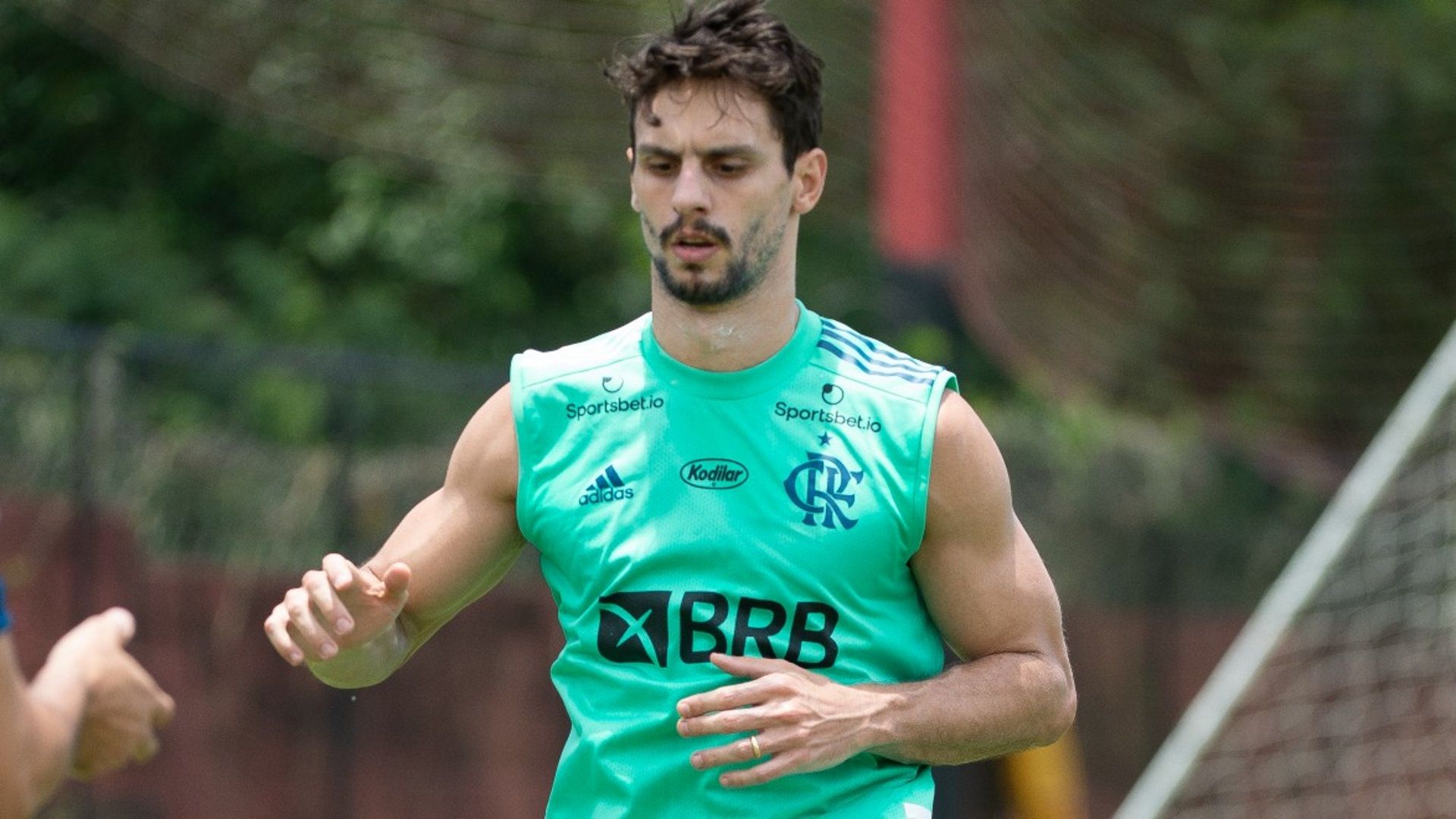 Rodrigo Caio treino Flamengo 25 11 2020