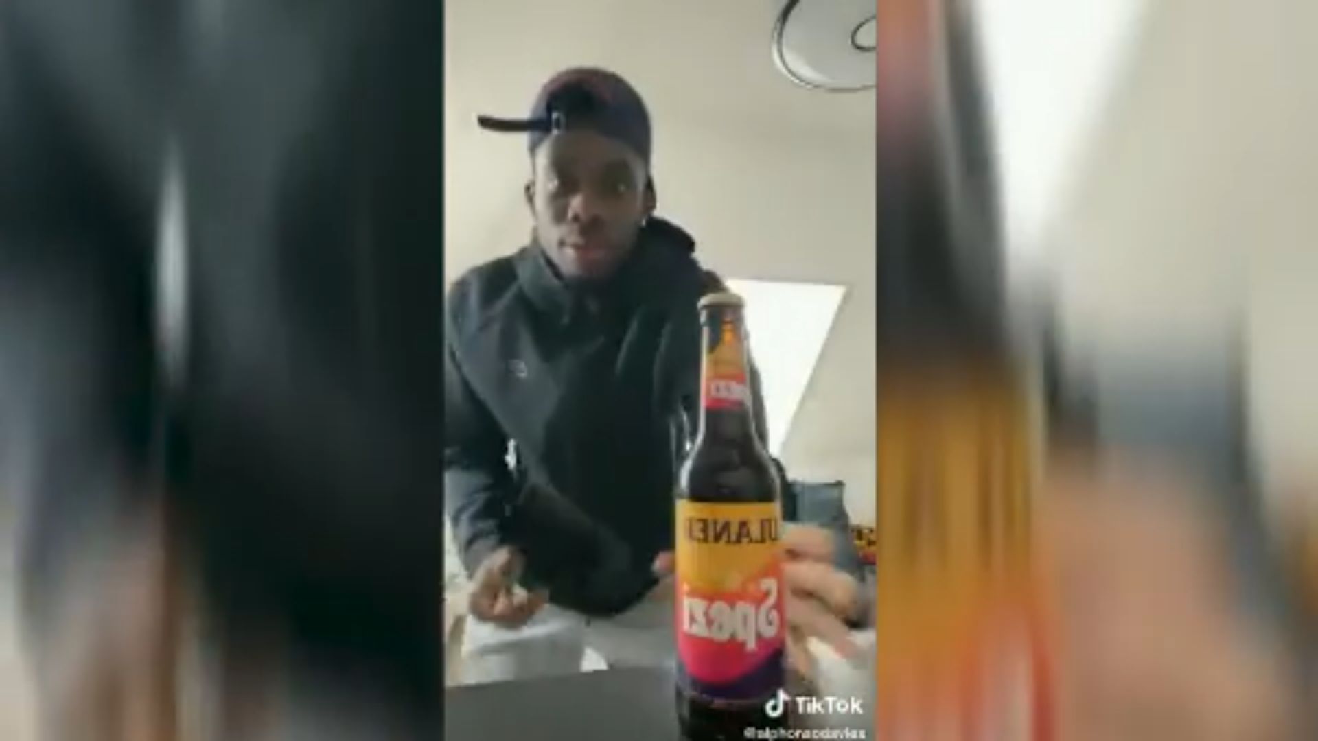 ONLY GERMANY Alphonso Davies Flaschen-Challenge