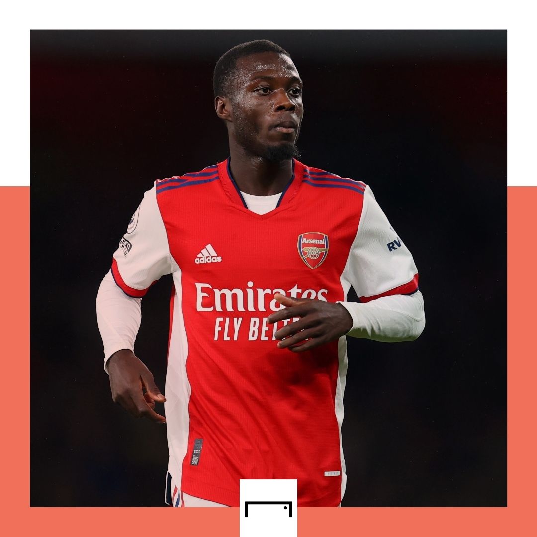 Nicolas Pepe Arsenal 2021-22 GFX