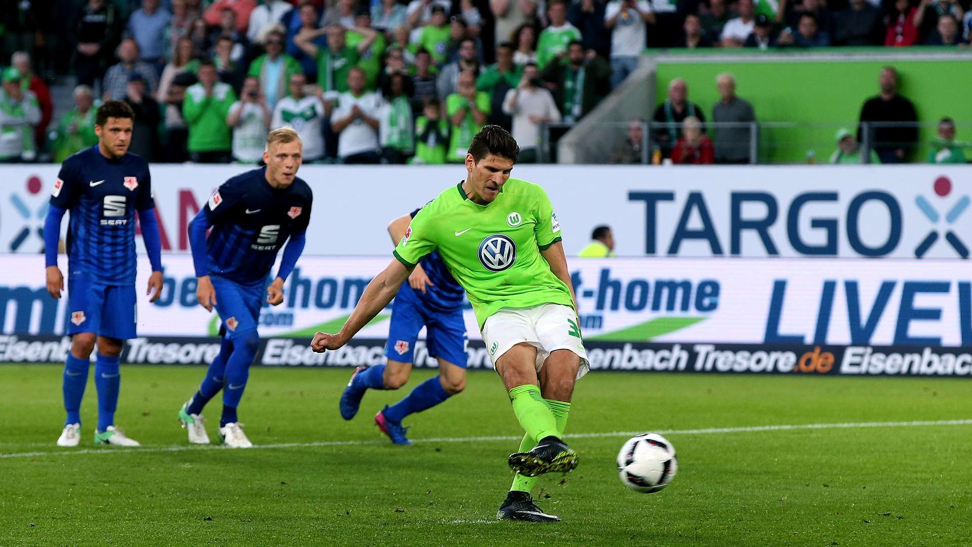 Mario Gomez Wolfsburg Braunschweig 25052017