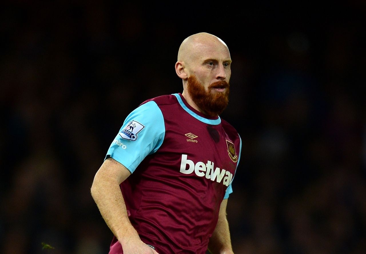 ๋James Collins of West Ham United