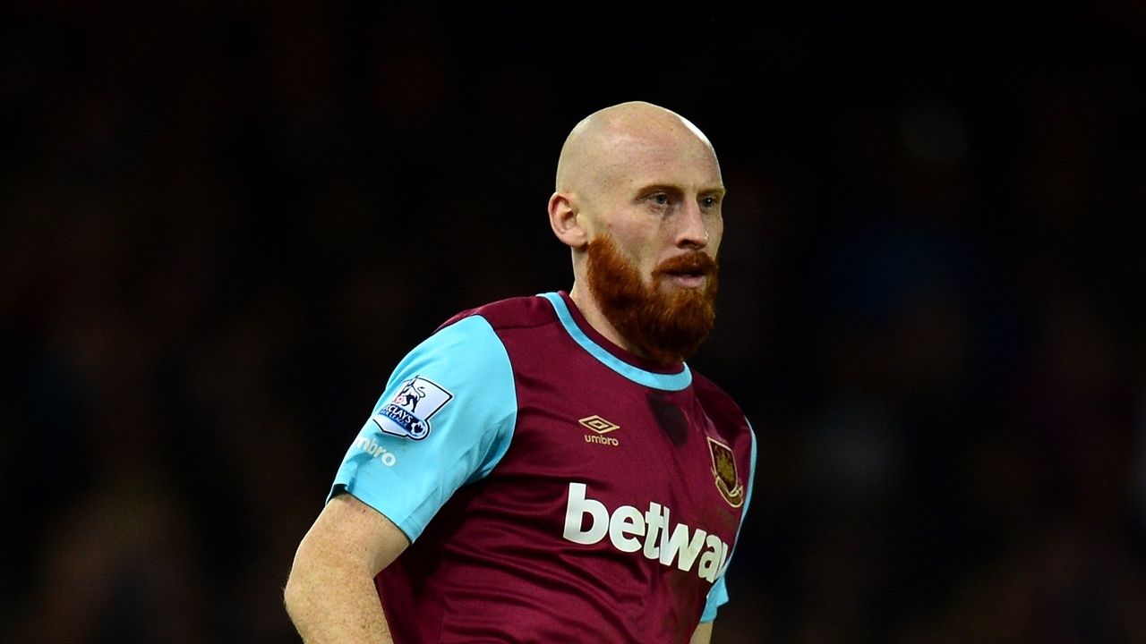๋James Collins of West Ham United