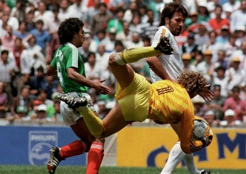 Jean-Marie Pfaff former Keeper of Bayern