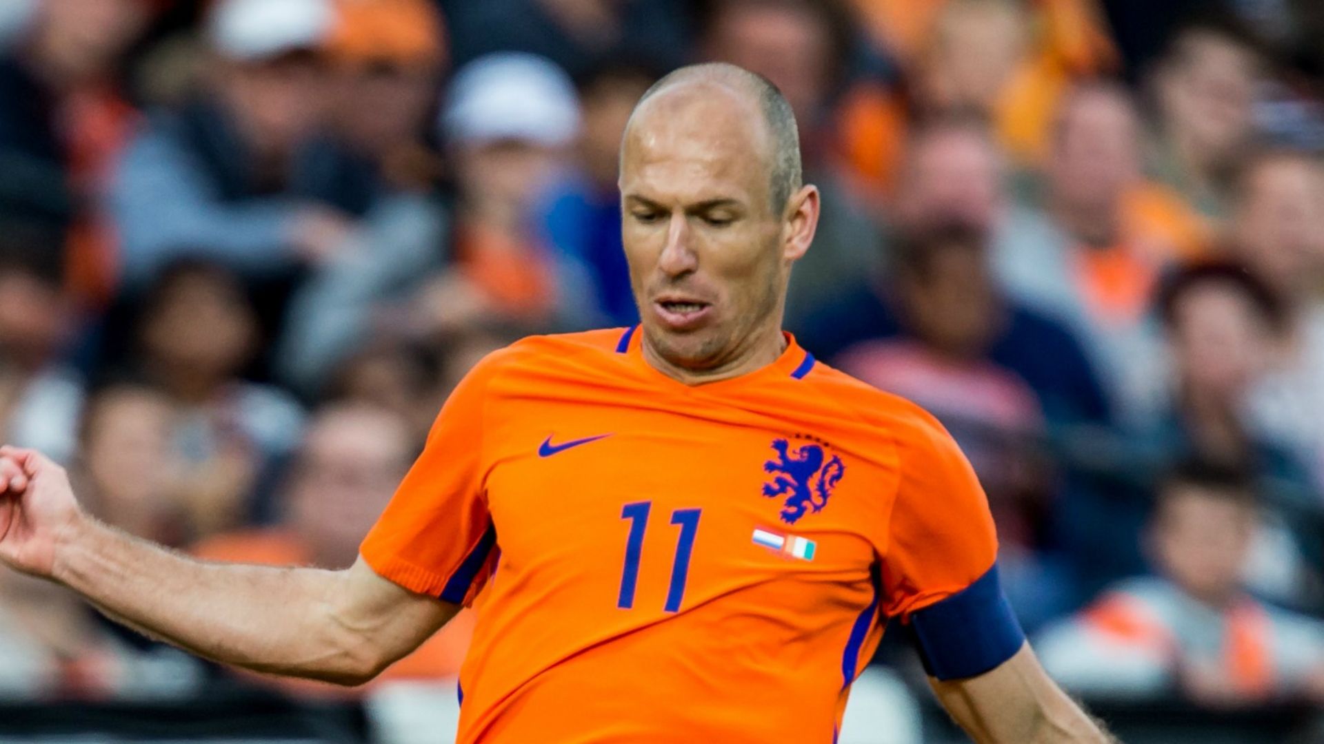 Arjen Robben, Netherlands - Ivory Coast, 06042017