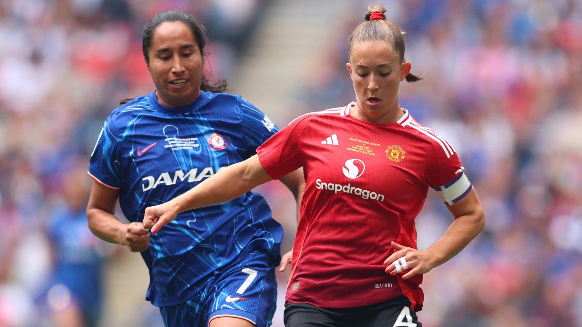 Mayra Ramirez Maya Le Tissier Chelsea Man Utd Women 2024-25