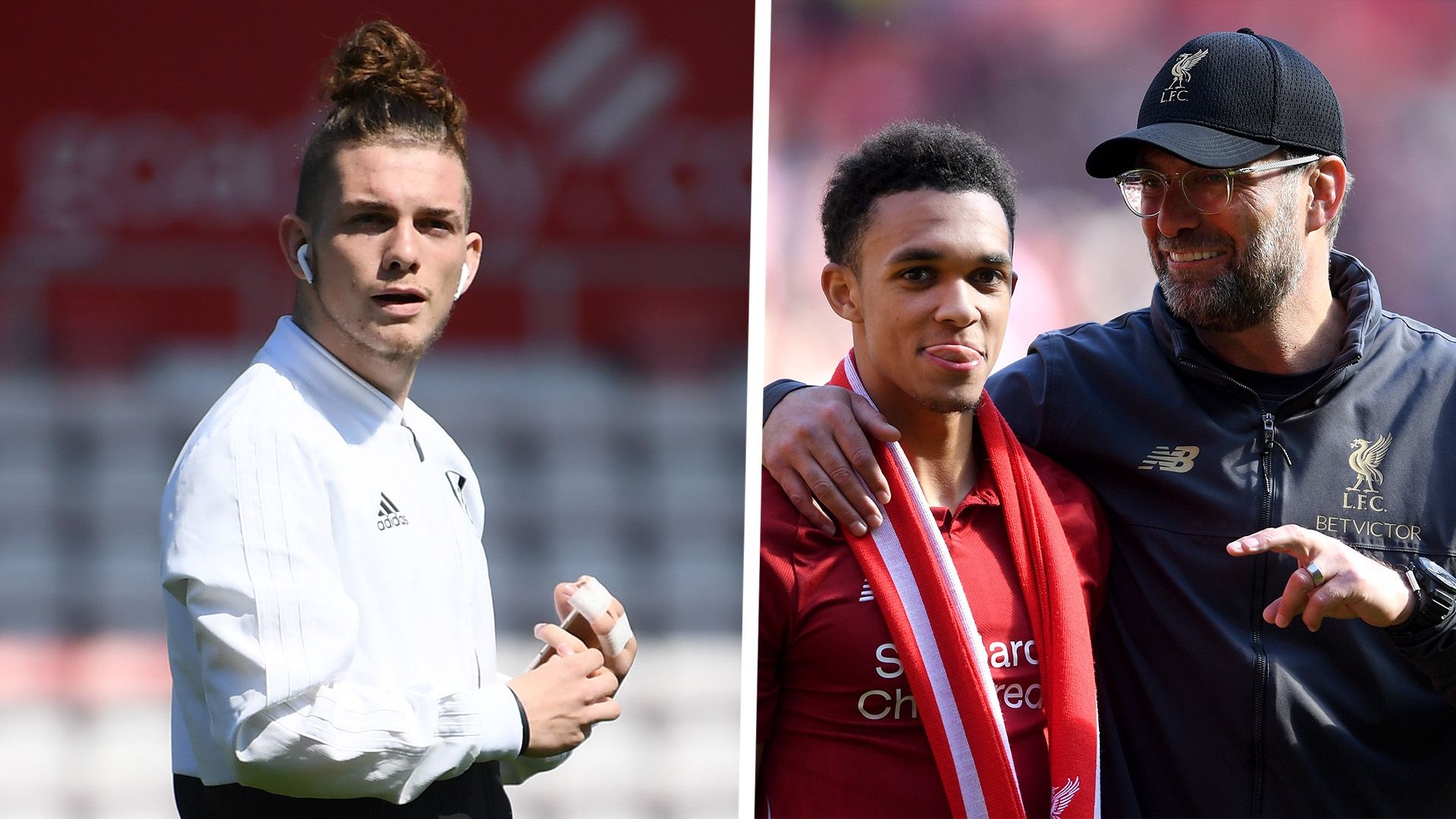 Harvey Elliott Jurgen Klopp Liverpool