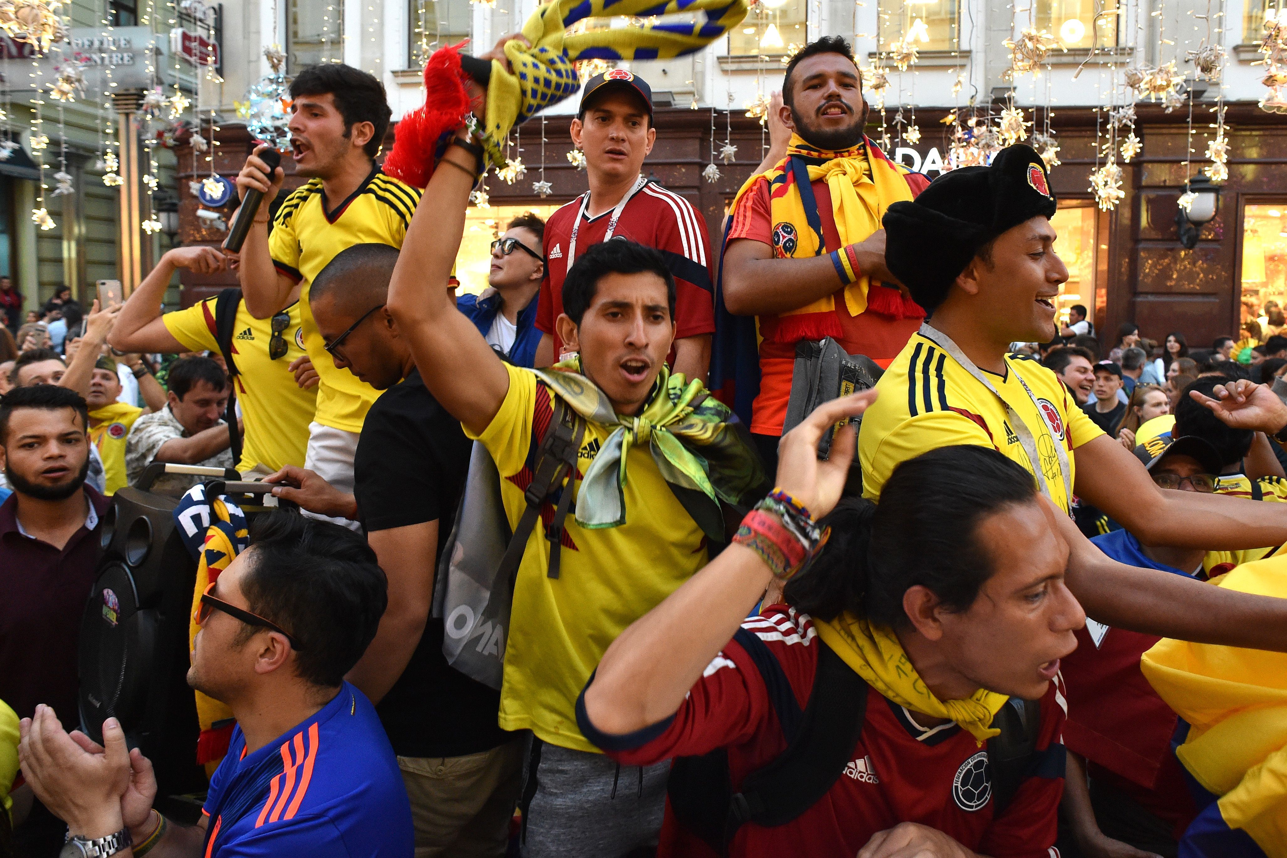 Colômbia torcida