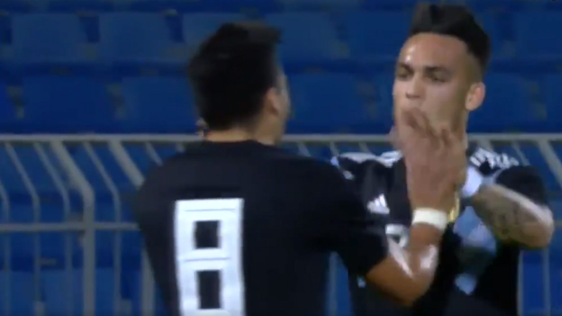 Video Gol Lautaro Martinez Argentina Irak
