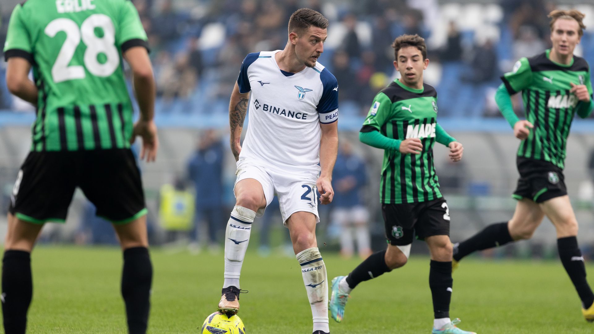 Sergej Milinkovic-Savic Sassuolo Lazio Serie A