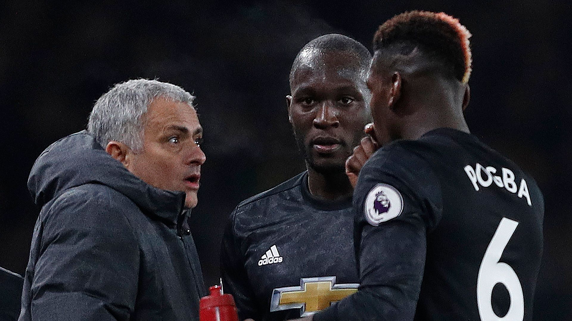Jose Mourinho Paul Pogba Romelu Lukaku