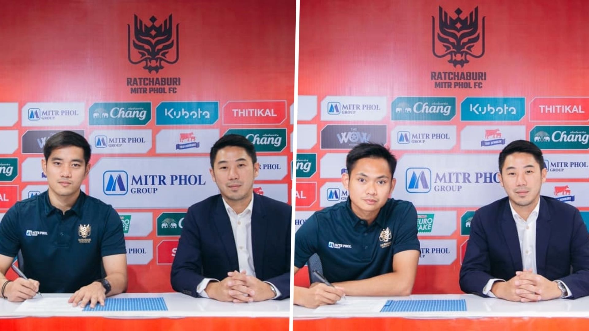 กัมพล ปฐมอรรฆย์กุล และ สิทธิโชค กันหนู