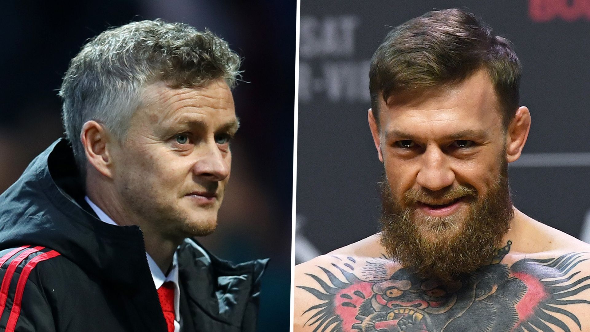 Ole Gunnar Solskjaer Conor McGregor