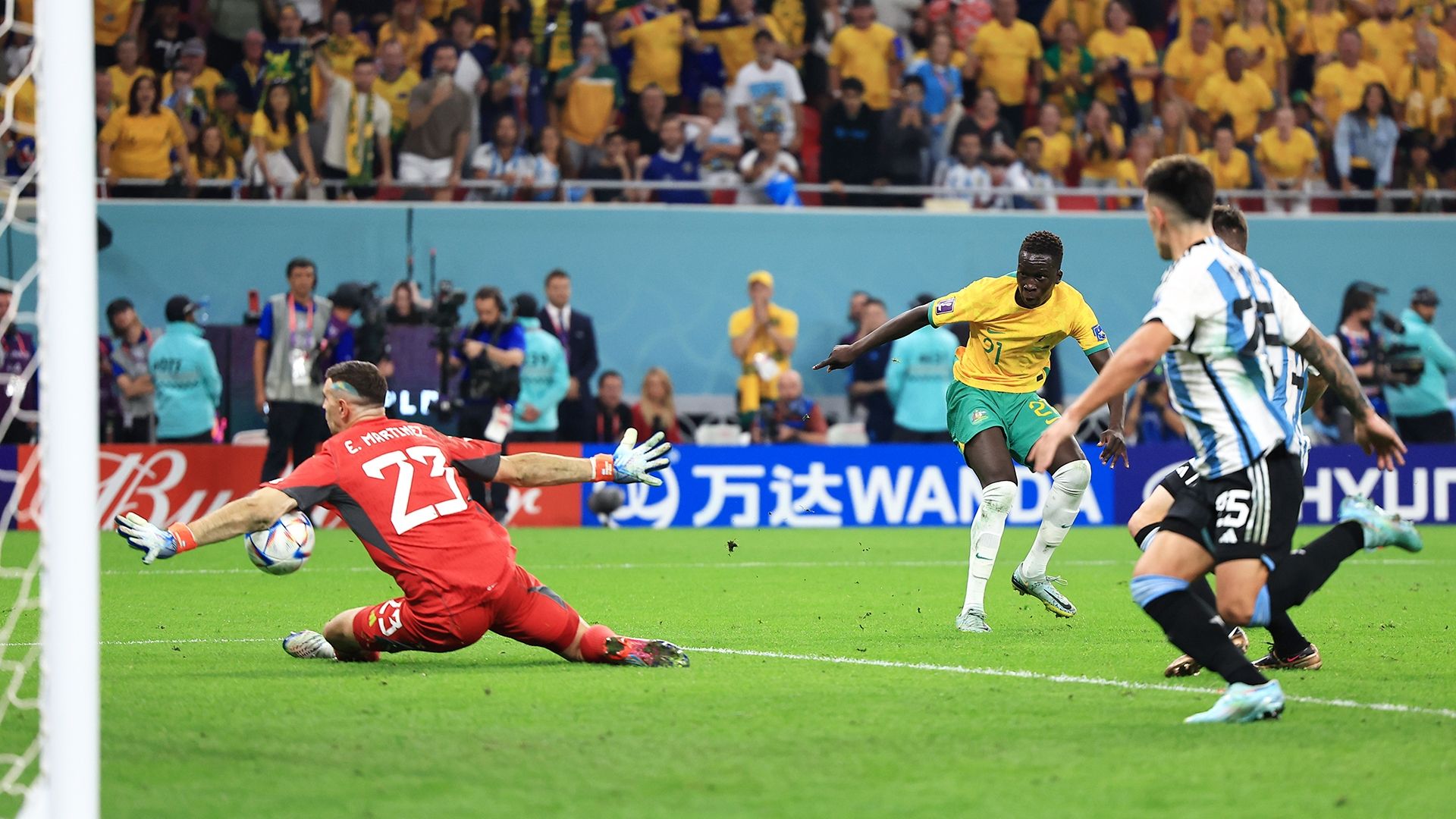 Emiliano Martinez Argentina Australia Qatar 2022