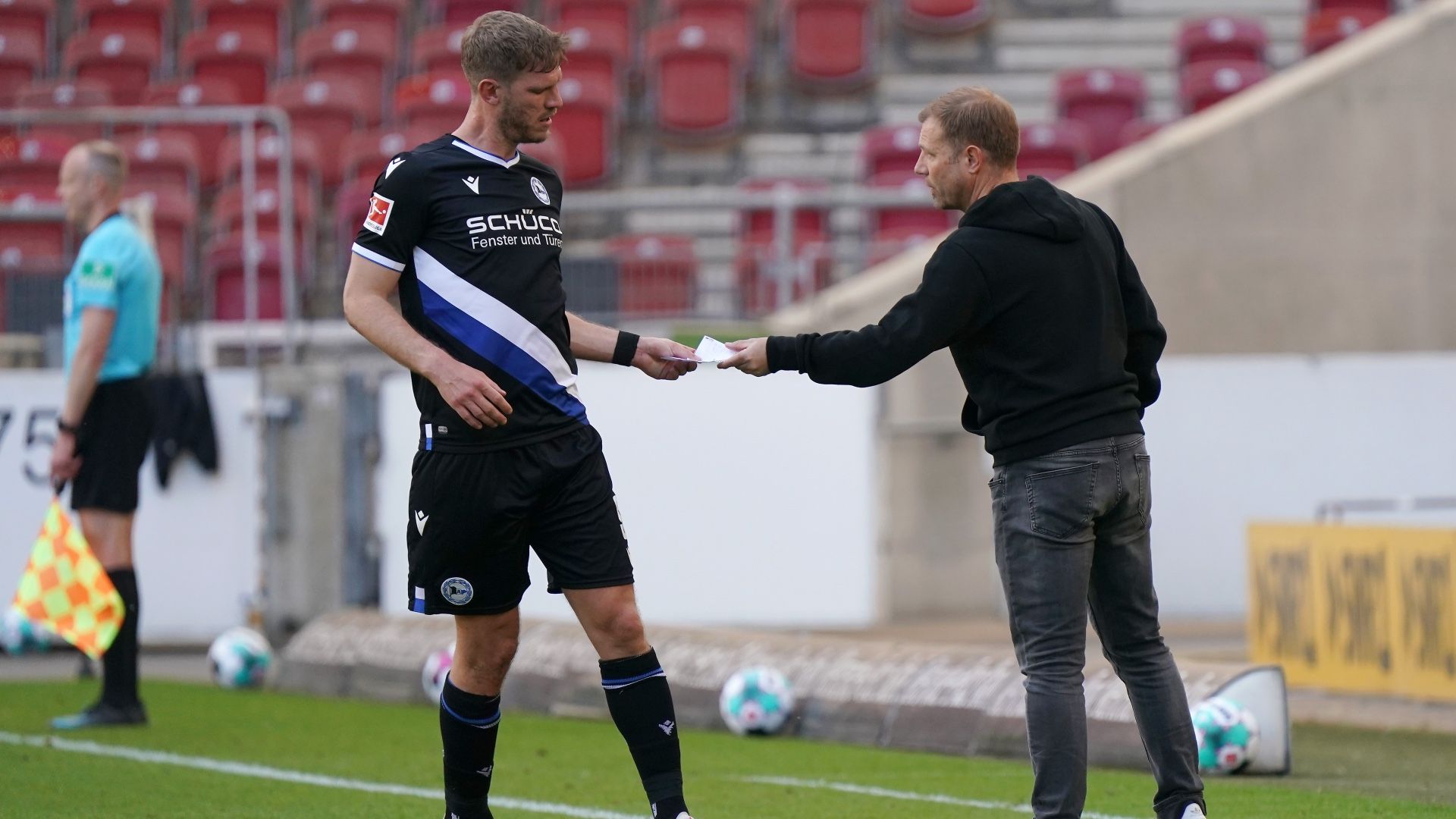 Fabian Klos Frank Kramer Arminia Bielfeld 2021