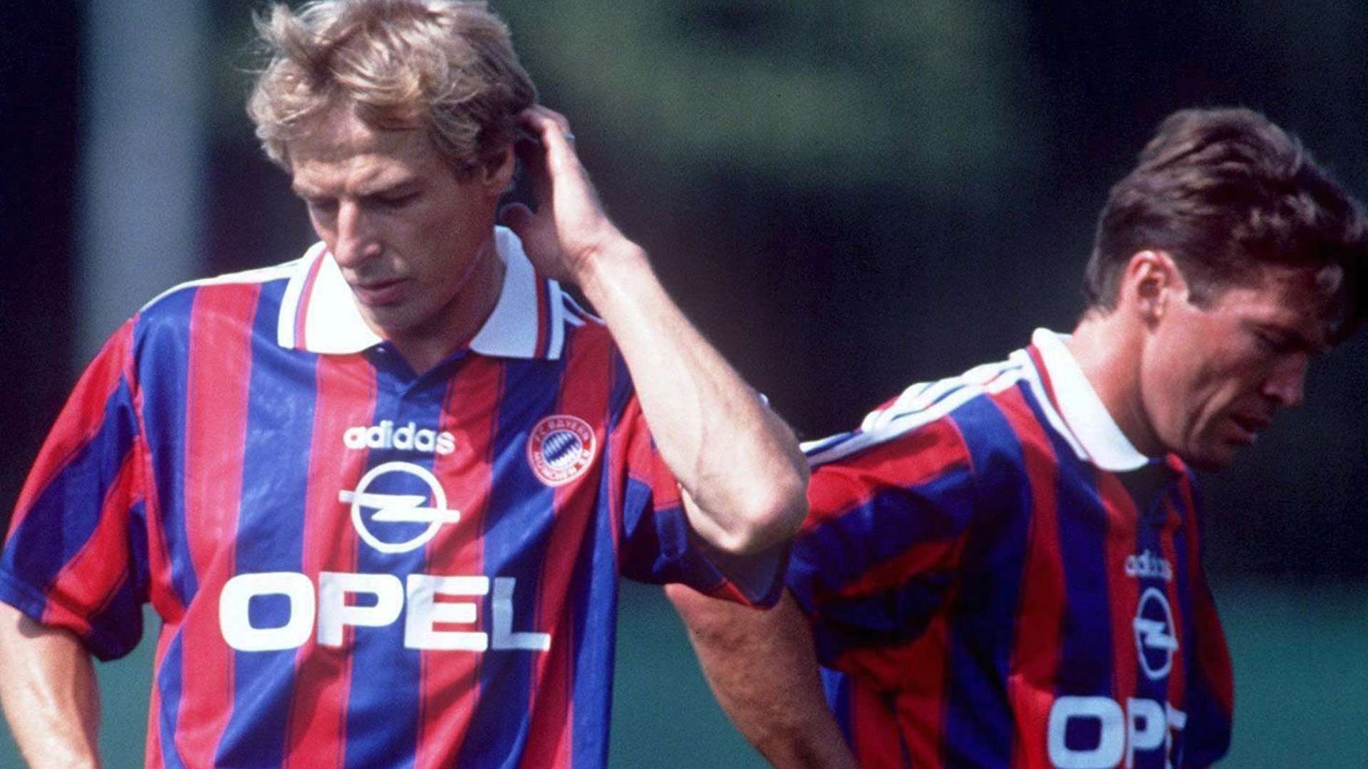 JÜRGEN KLINSMANN LOTHAR MATTHÄUS BAYERN MÜNCHEN