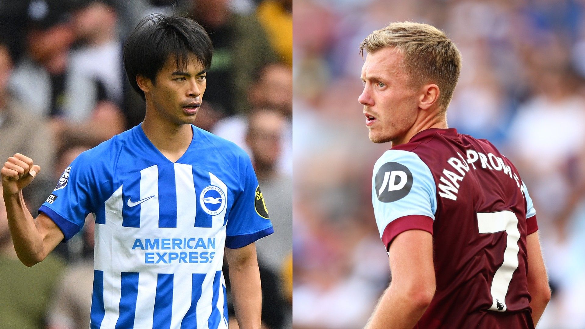 MP_kaoru mitoma_brighton vs James Ward-Prowse_West Ham