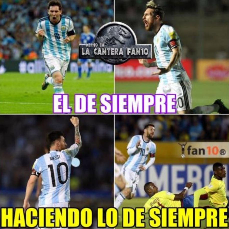Memes Argentina Nigeria 260618
